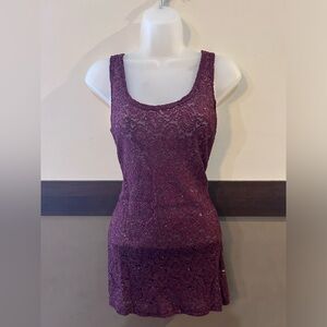 Women’s Glitter Tank Top